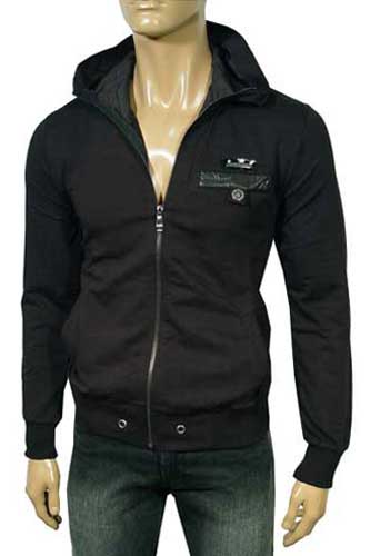 Mens Designer Clothes | DOLCE & GABBANA Cotton Zip Hoodie Jacket #265