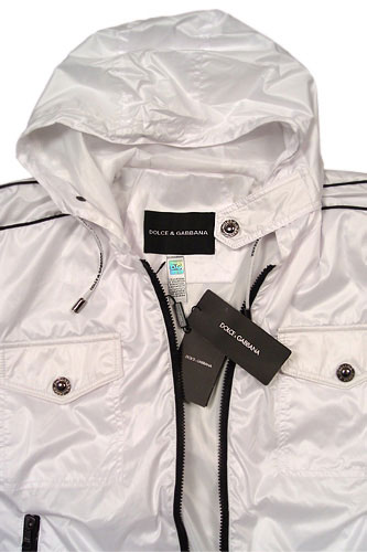 Mens Designer Clothes | DOLCE & GABBANA Mens Zip Up Hooded Jacket #292