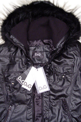 Womens Designer Clothes | DOLCE & GABBANA Ladies Artificial Leather/Fur Jacket #312