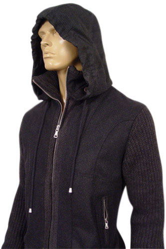 Mens Designer Clothes | DOLCE & GABBANA Mens Warm Jacket with Hoodie #316