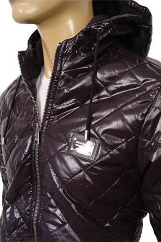 Mens Designer Clothes | DOLCE & GABBANA Mens Zip Up Hooded Jacket #318