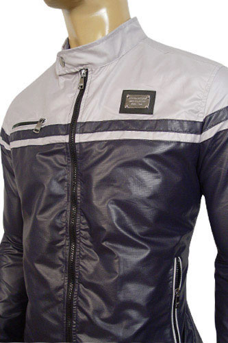 Mens Designer Clothes | DOLCE & GABBANA Men's Zip Up Spring Jacket #327