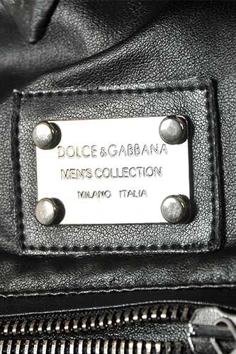 Mens Designer Clothes | DOLCE & GABBANA Men's Artificial Leather Hooded Jacket #353