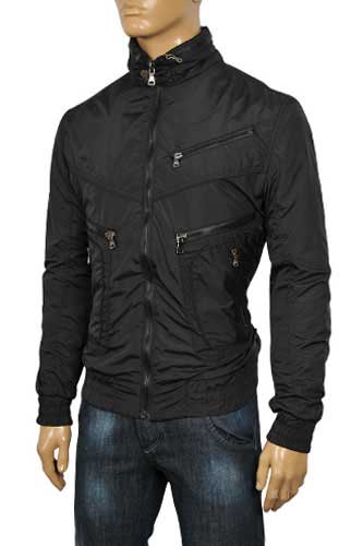 Mens Designer Clothes | DOLCE & GABBANA Men's Zip Up Jacket #356