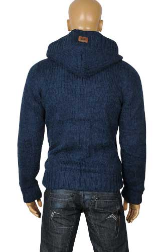 Mens Designer Clothes | DOLCE & GABBANA Men's Knit Hooded Warm Jacket #359