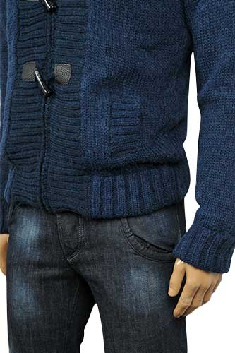 Mens Designer Clothes | DOLCE & GABBANA Men's Knit Hooded Warm Jacket #359