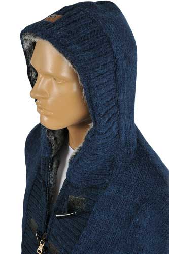 Mens Designer Clothes | DOLCE & GABBANA Men's Knit Hooded Warm Jacket #359