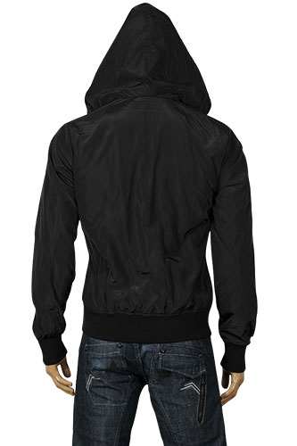 Mens Designer Clothes | DOLCE & GABBANA Men's Zip Up Hooded Jacket #361