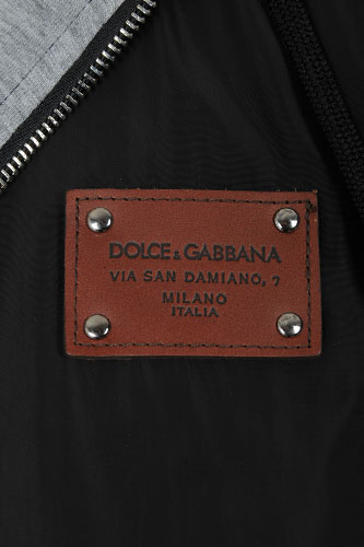 Mens Designer Clothes | DOLCE & GABBANA Men's Zip Up Hooded Jacket #361