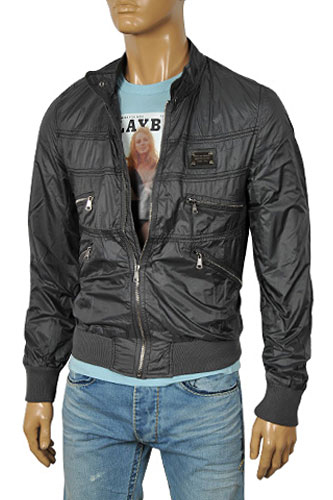 Mens Designer Clothes | DOLCE & GABBANA Men's Zip Up Jacket #365