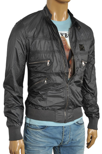 Mens Designer Clothes | DOLCE & GABBANA Men's Zip Up Jacket #365