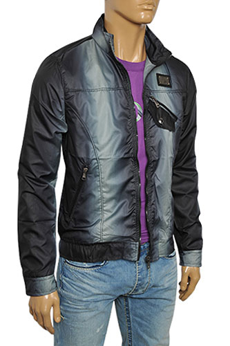 Mens Designer Clothes | DOLCE & GABBANA Men's Zip Up Jacket #367