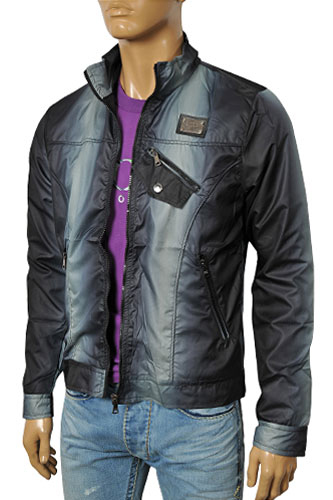 Mens Designer Clothes | DOLCE & GABBANA Men's Zip Up Jacket #367