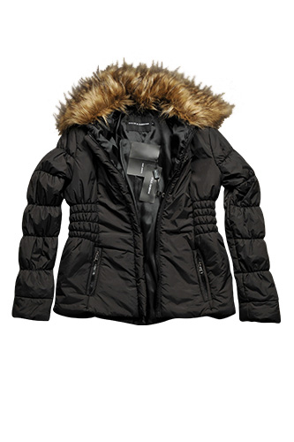 Womens Designer Clothes | DOLCE & GABBANA Ladies Warm Hooded Jacket #384