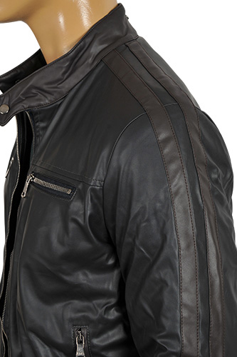 Mens Designer Clothes | DOLCE & GABBANA Men's Artificial Leather Jacket #385