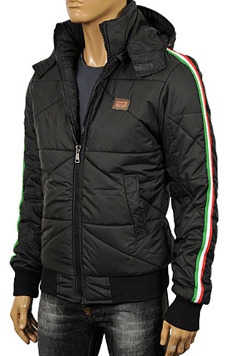Mens Designer Clothes | DOLCE & GABBANA Menâ??s Hooded Warm Jacket #393