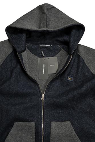 Mens Designer Clothes | DOLCE & GABBANA Men's Zip Up Warm Hoodie #415