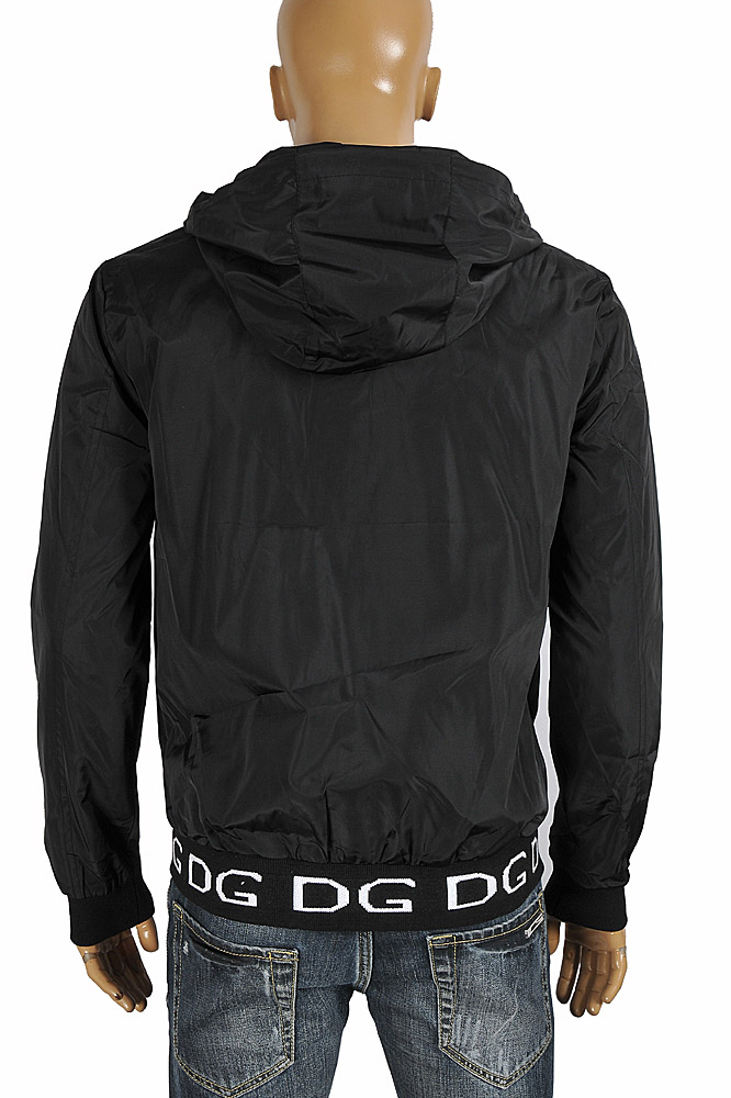 Mens Designer Clothes | DOLCE & GABBANA Men's windbreaker hooded jacket 429