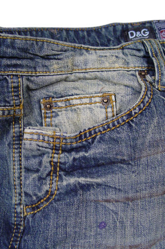 Mens Designer Clothes | DOLCE & GABBANA Mens Washed Jeans #152