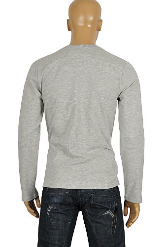 Mens Designer Clothes | DOLCE & GABBANA Men's Long Sleeve Cotton Shirt #376