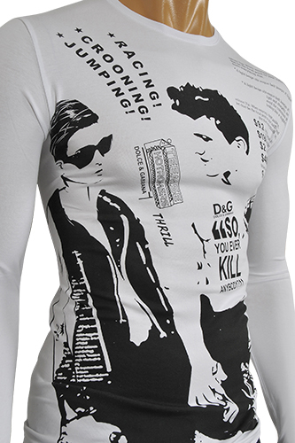 Mens Designer Clothes | DOLCE & GABBANA Men's Long Sleeve Shirt #423