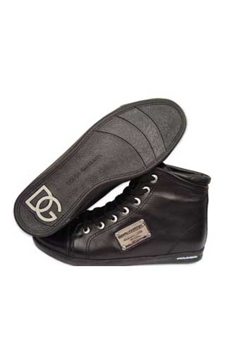 Designer Clothes Shoes | DOLCE & GABBANA Leather Sneaker Shoes #104