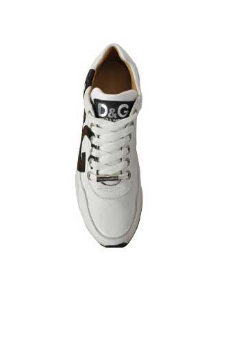 Designer Clothes Shoes | DOLCE & GABBANA Men's Leather Sneakers Shoes #213