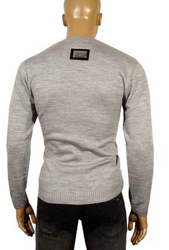 Mens Designer Clothes | DOLCE & GABBANA Men's Round Neck Knit Sweater #142
