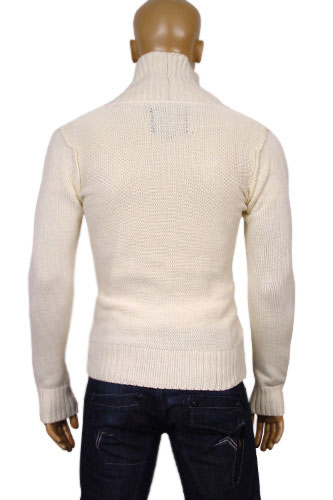 Mens Designer Clothes | DOLCE & GABBANA Mens Knit Button Up Sweater, #182