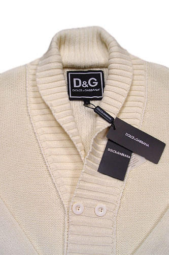 Mens Designer Clothes | DOLCE & GABBANA Mens Knit Button Up Sweater, #182