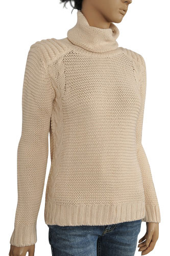 Womens Designer Clothes | DOLCE & GABBANA Ladies Turtle Neck Knitted Sweater #195