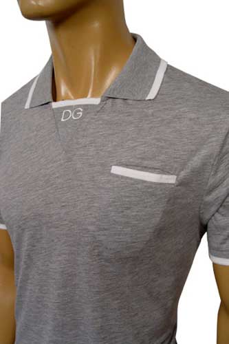 Mens Designer Clothes | DOLCE & GABBANA Men's Cotton Polo Shirt #308