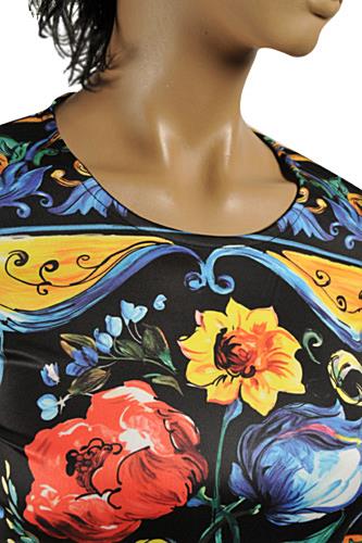 Womens Designer Clothes | DOLCE & GABBANA Ladies Long Sleeve Top #458