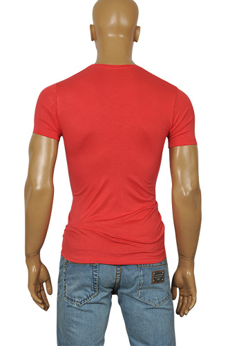 Mens Designer Clothes | DOLCE & GABBANA Men's V-Neck Short Sleeve Tee #169