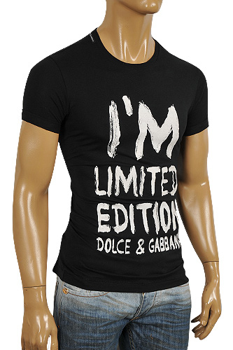 Mens Designer Clothes | DOLCE & GABBANA Men's Short Sleeve Tee #216