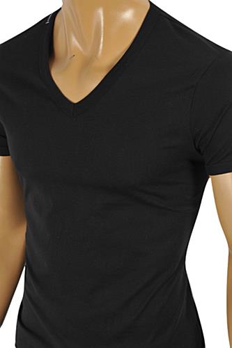 Mens Designer Clothes | DOLCE & GABBANA Men's V-Neck T-Shirt #241