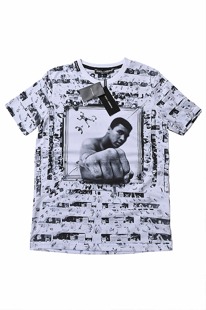 Mens Designer Clothes | DOLCE & GABBANA MUHAMMAD ALI Men's T-Shirt 269
