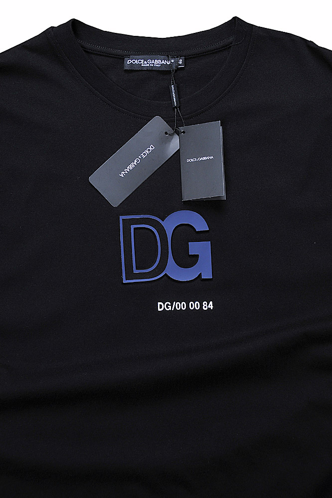 Mens Designer Clothes | DOLCE & GABBANA Men's T-Shirt With Front Print 273
