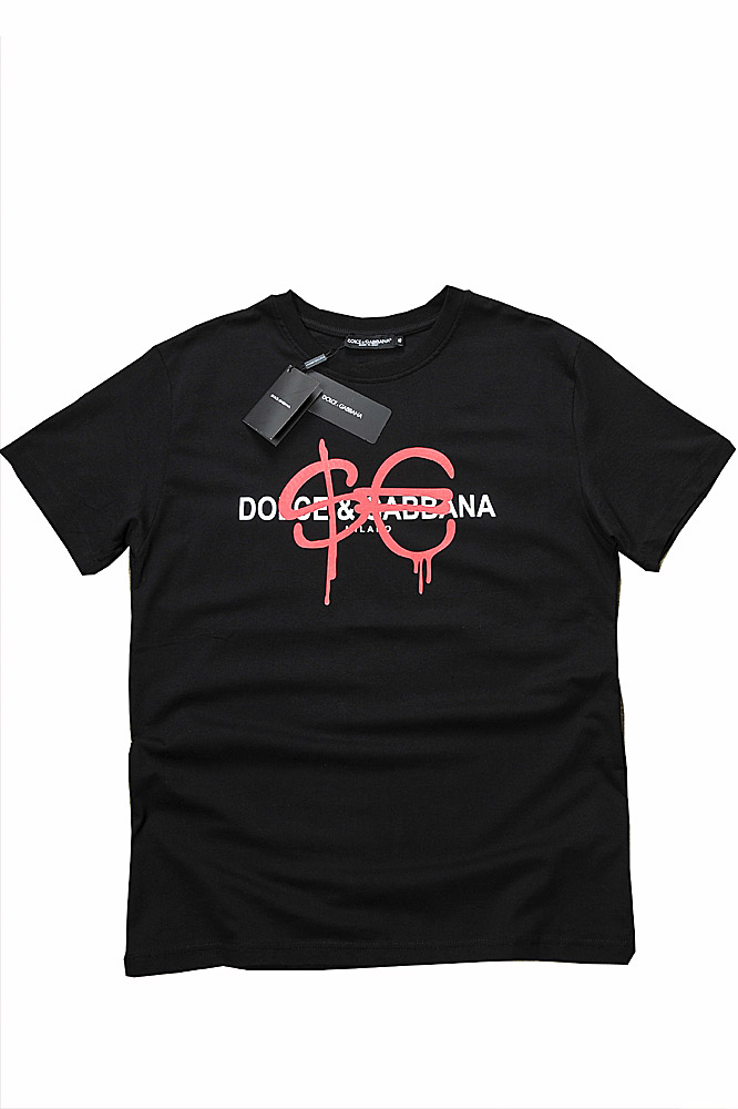 Mens Designer Clothes | DOLCE & GABBANA DG Print T-Shirt 274