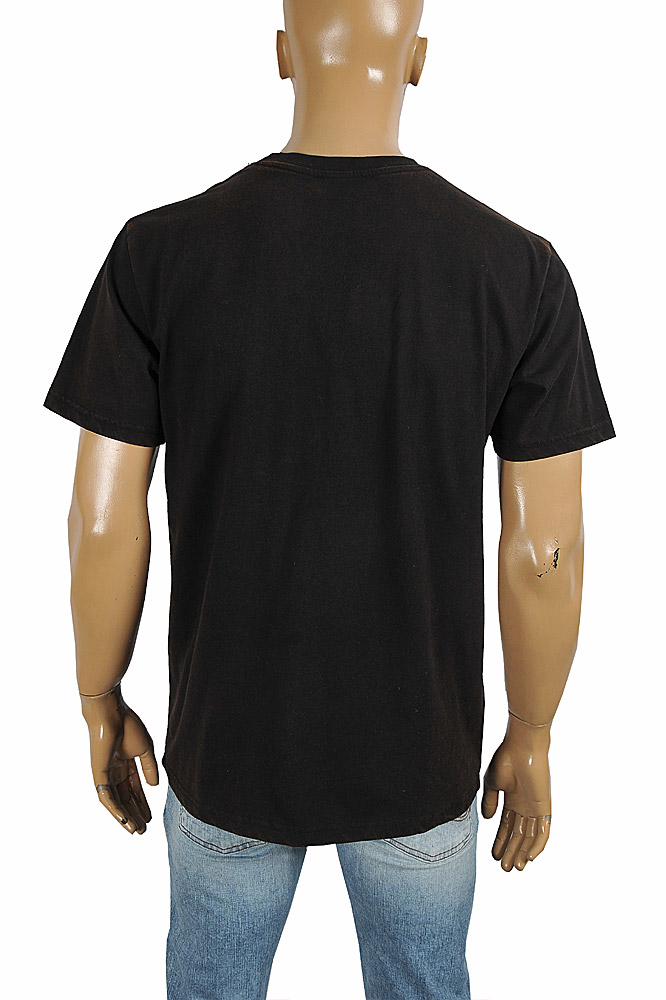 Mens Designer Clothes | DOLCE&GABBANA Men's T-Shirt With Rubberized Patch 275
