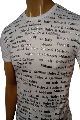Mens Designer Clothes | DOLCE & GABBANA Multi Print Short Sleeve Tee, 56
