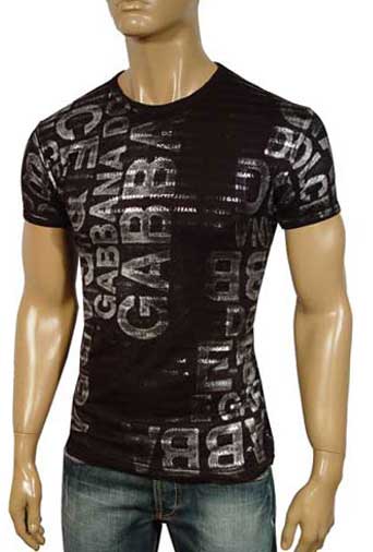 Mens Designer Clothes | DOLCE & GABBANA Men's Short Sleeve Tee #69