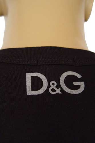 Mens Designer Clothes | DOLCE & GABBANA Men's V-Neck Short Sleeve Tee #86