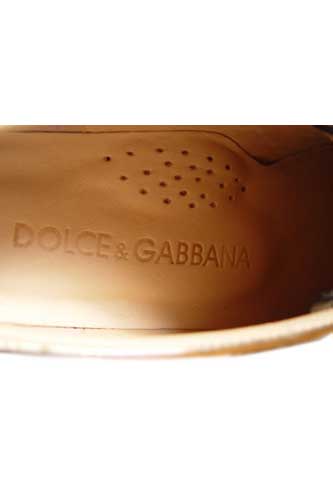 Designer Clothes Shoes | DOLCE & GABBANA Lady's Leather Sneakers Shoes #27