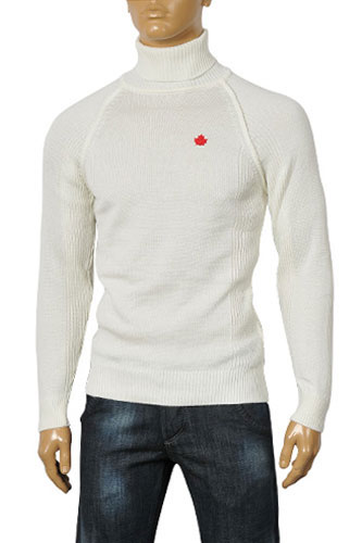 Mens Designer Clothes | DSQUARED Men's Turtle Neck Knitted Sweater #2