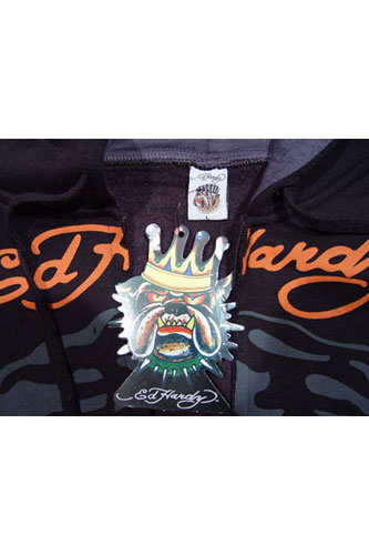 Mens Designer Clothes | ED HARDY Cotton Hoodie, 2012 Winter Collection #2