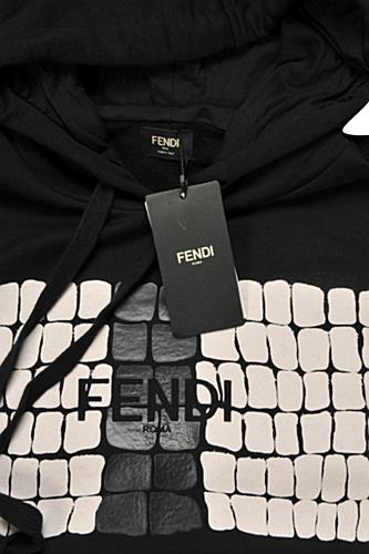 Mens Designer Clothes | FENDI Menâ??s Cotton Hoodie #2