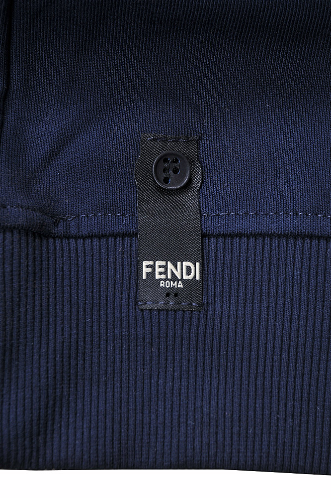 Mens Designer Clothes | FENDI FF men's cotton hoodie 61