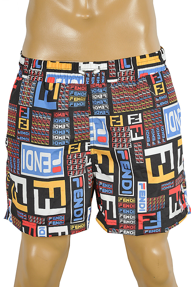 Mens Designer Clothes | FENDI Men’s FF Shorts 110