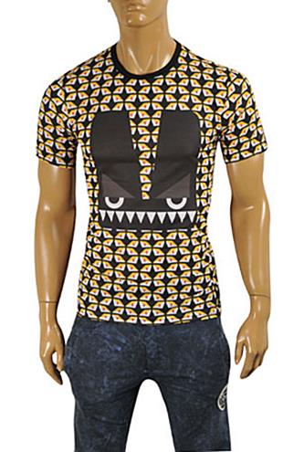 Mens Designer Clothes | FENDI Men's T-Shirt #17